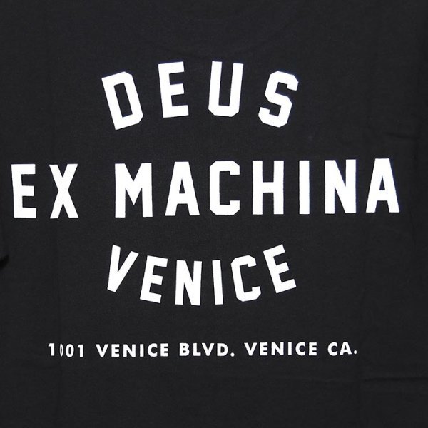 【送料無料】半袖Tシャツ バックプリントTEE Deus Ex Machina デウス エクス マキナ VENICE SKULL S/S TEE DMH31645C　BLK　 Mサイズ_画像4