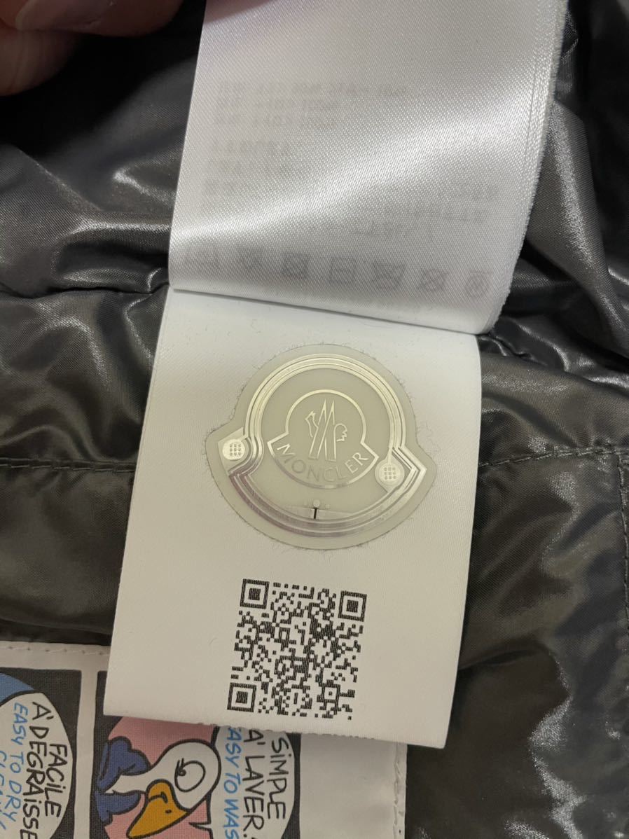 超美品ハンガー付☆国内正規品モンクレールTIBB 黒2 MONCLER ダウン