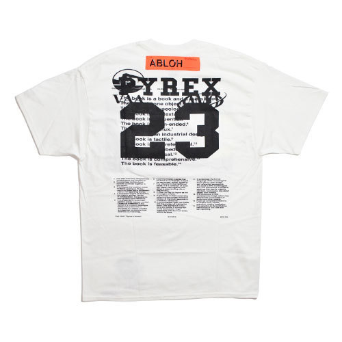 Virgil Abloh / ヴァージル・アブロー】PYREX Team T-Shirt WHITE