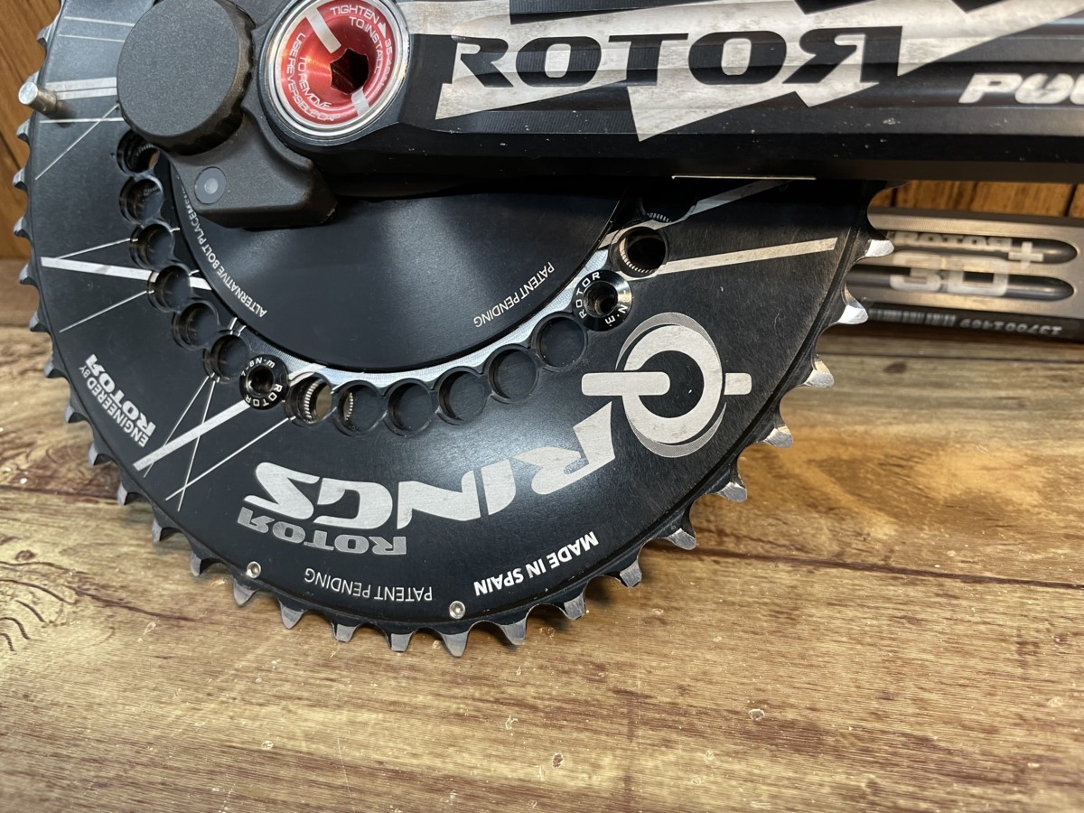 魅力の 両足計測 ROTOR POWER クランク クランク 両足計測 170mm 170mm