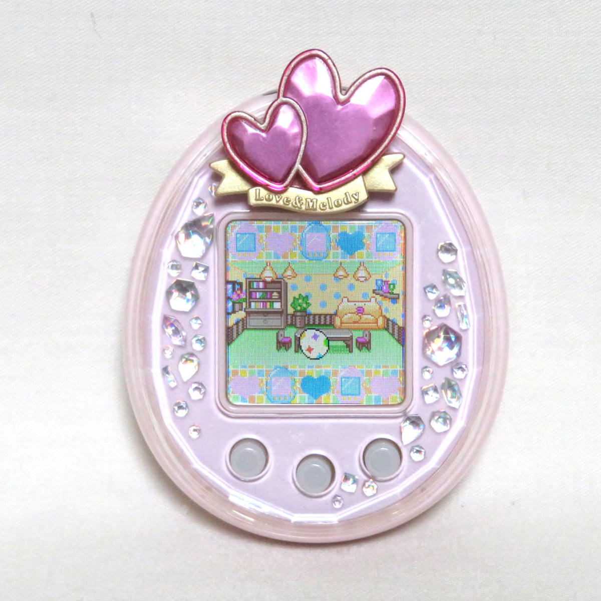 たまごっち ピース ピンク LOVE&MELODY たまデコピアス ラブメロディ tamagotchi ラブメロ