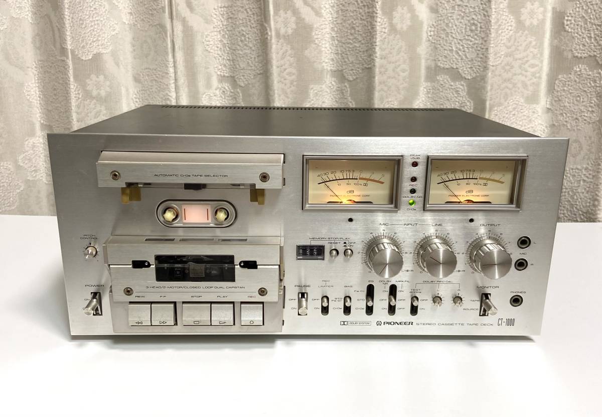 Pioneer CT-1000 カセットデッキ パイオニア 商品细节 | Yahoo! JAPAN
