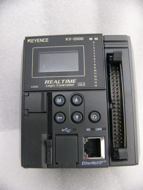 ☆動作保証美品☆ Keyence PLC KV-5500 Ver2 シーケンサ www