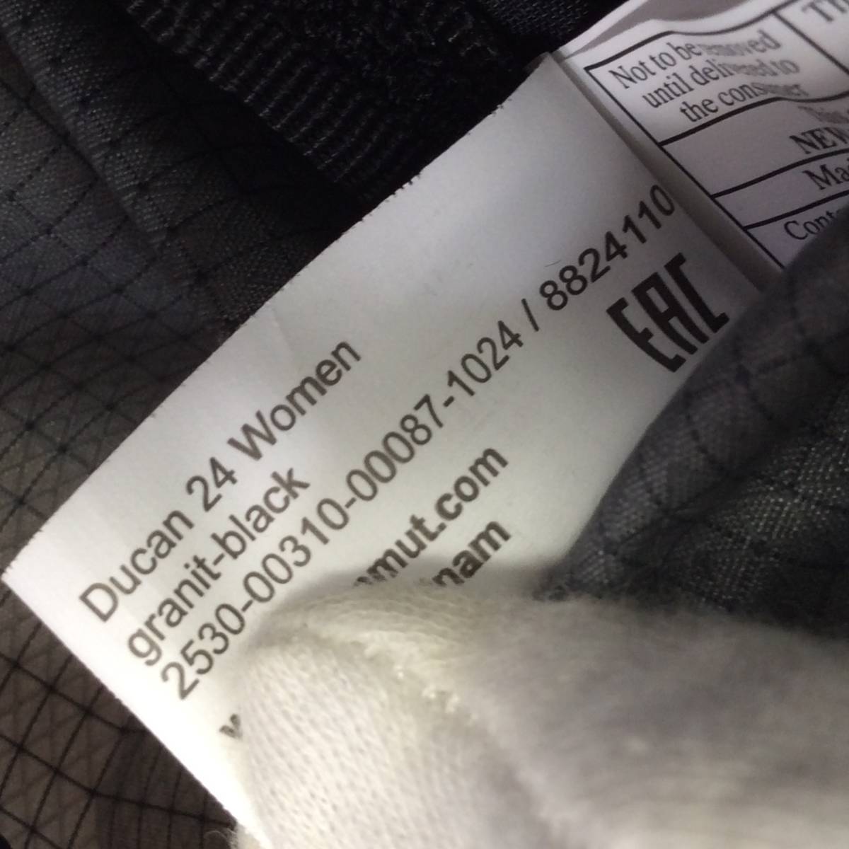 YH-0795】中古品 MAMMUT Ducan 24 WOMEN バックパック 2530-00310