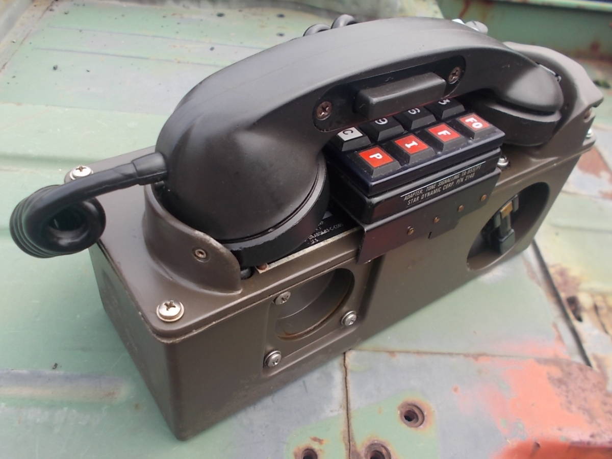  the US armed forces . war telephone TA-312/PT ( push circuit . use possible )