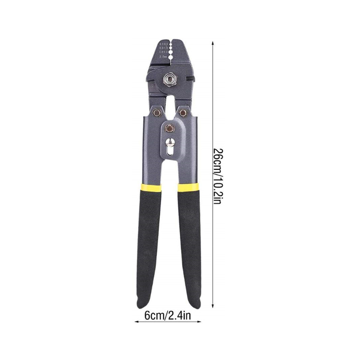  hand pressure - crimping tool wire cutter (2N~5N correspondence ) black fishing tool plier fishing lure YXQ260