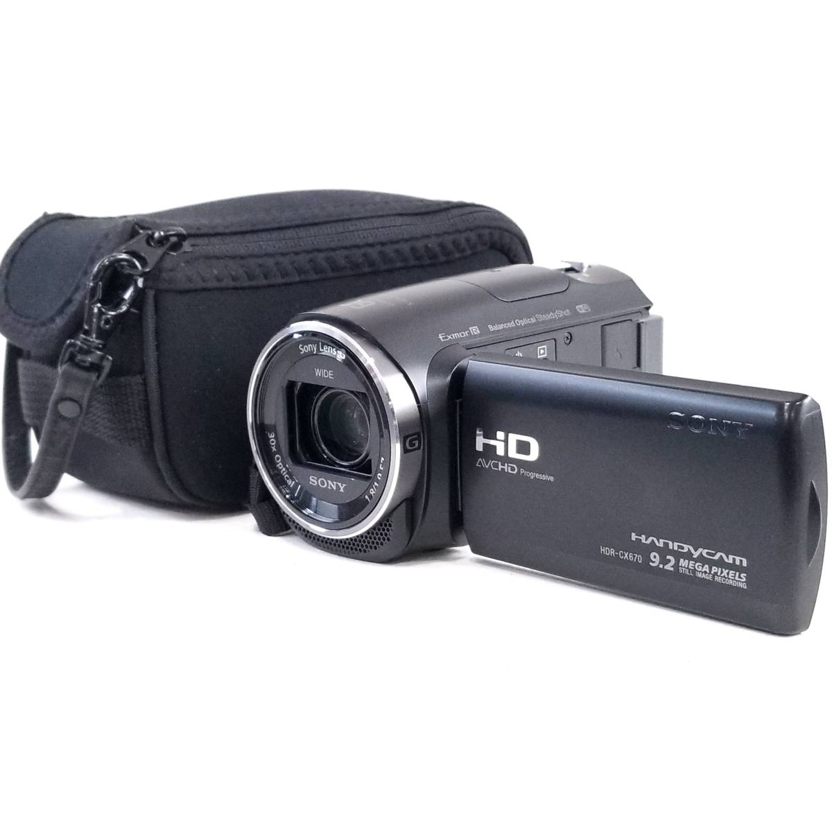 新作SALE】 SONY HDR-CX670 ビデオカメラ ハンディカム C9Ez7