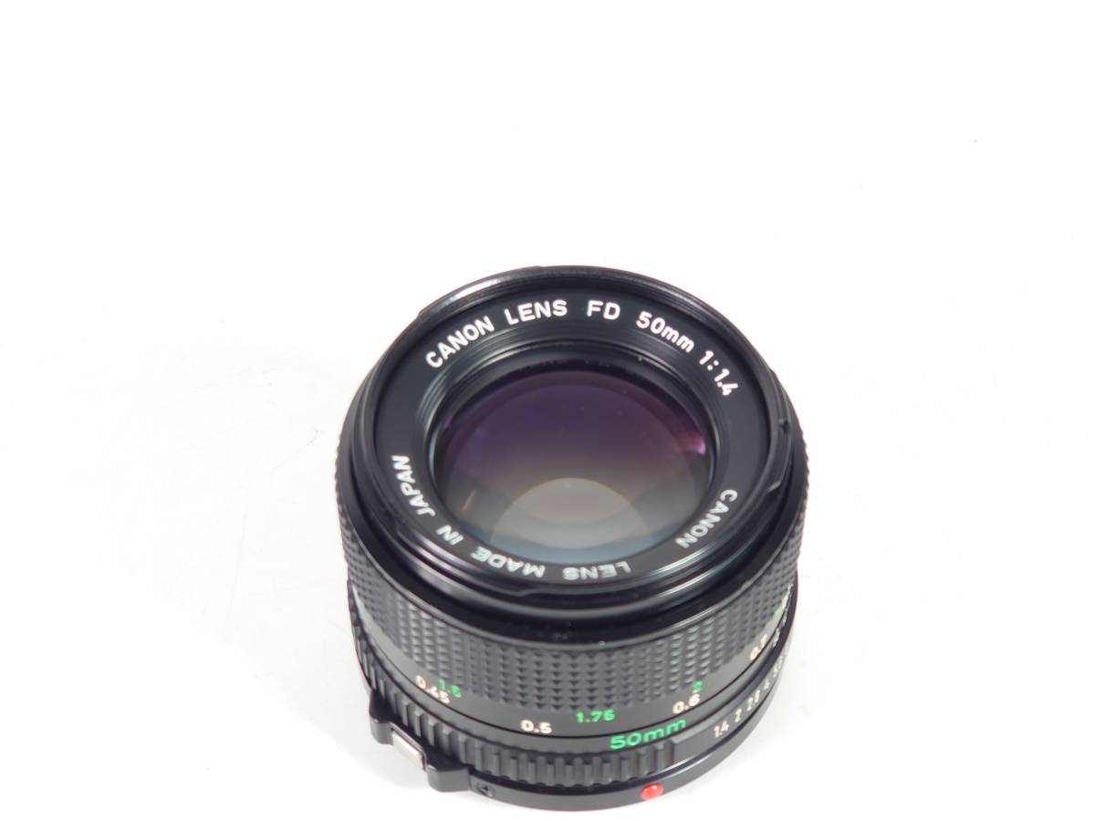 1スタ 外観 Canon AE-1 PROGRAM + New FD 50mm F1.4 フィルム 一眼レフ 
