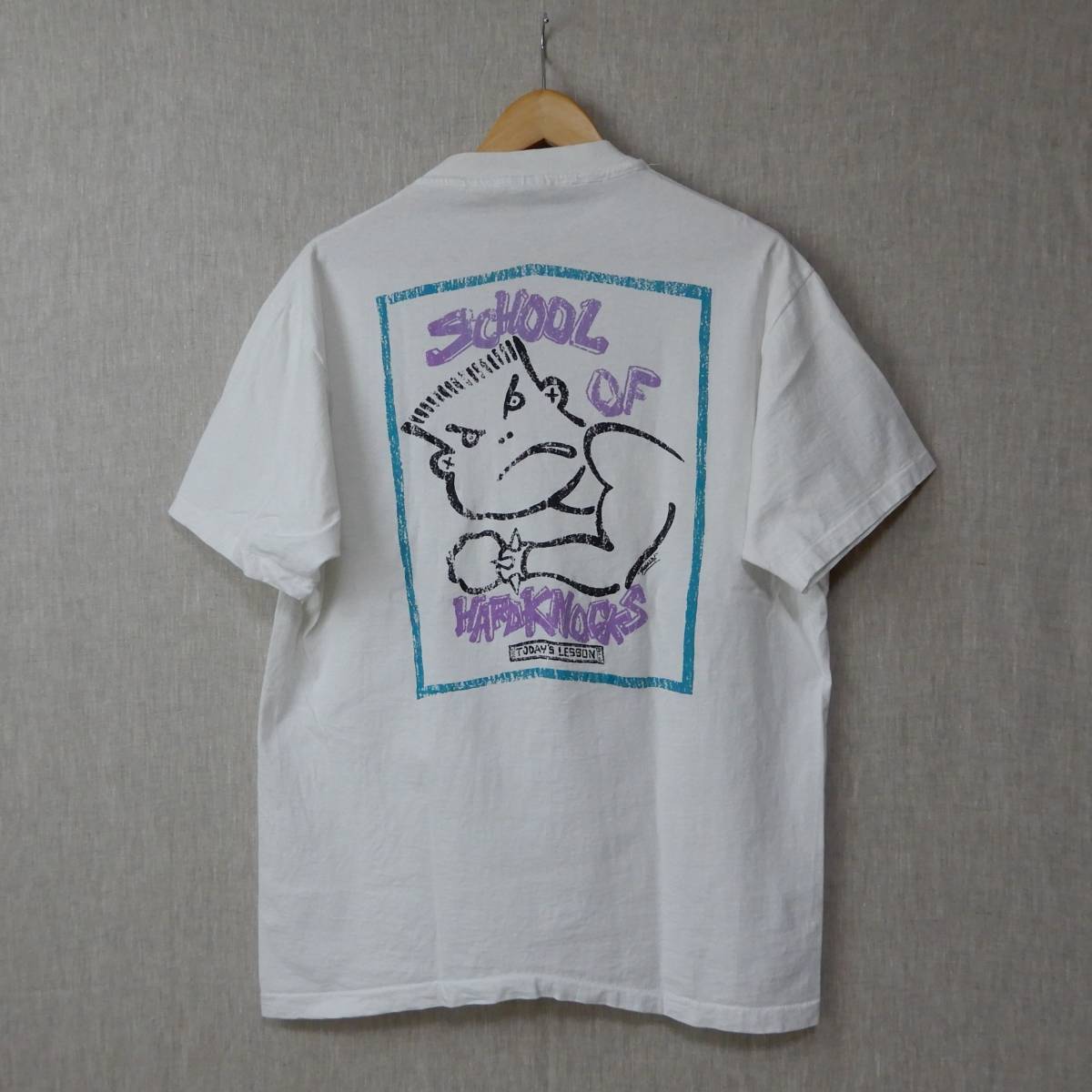 LIFE'S A BEACH T-Shirts XL 1980s 1990s T118 Vintage anvil ライフ
