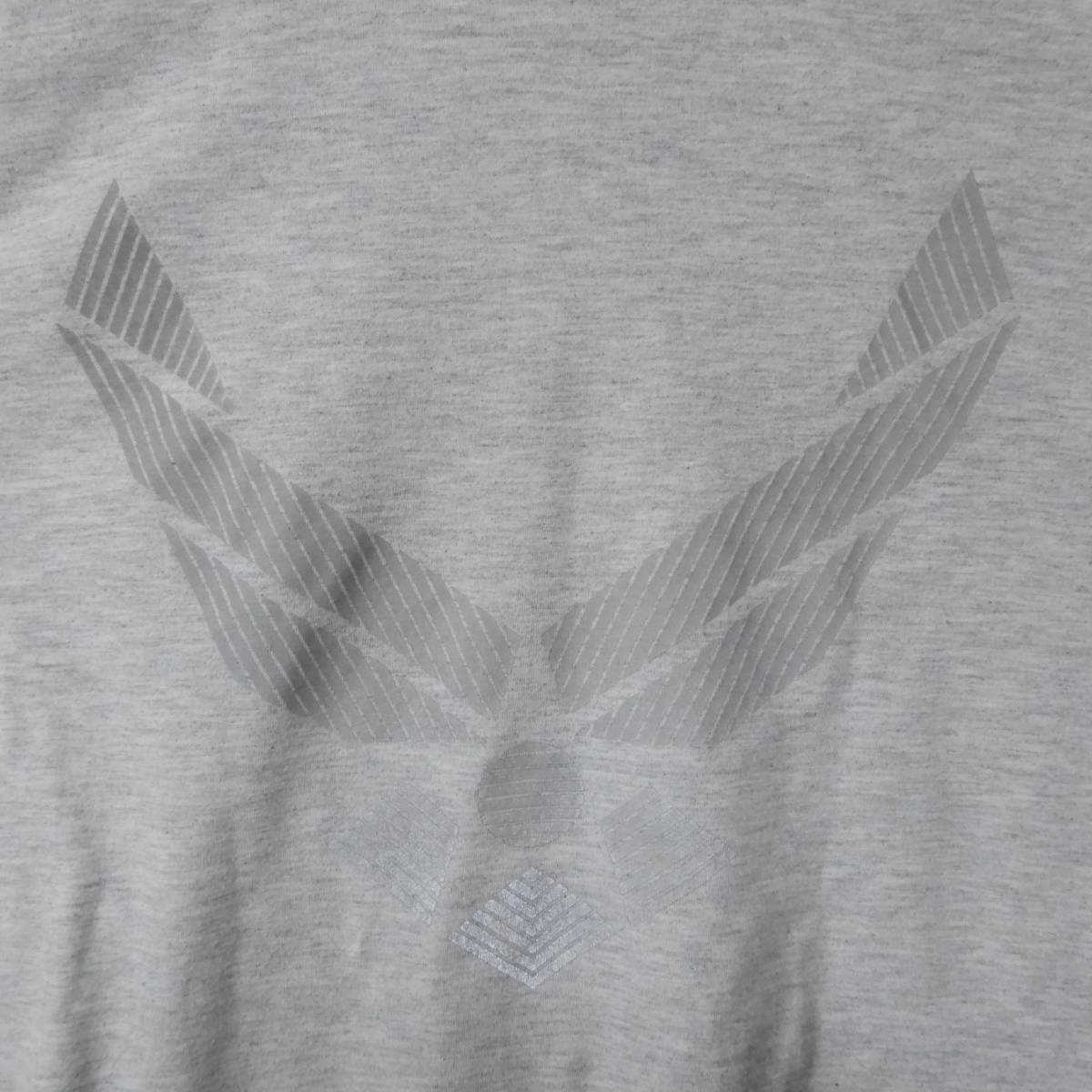 US AIR FORCE T-Shirts SMALL 2010s T119 アメリカ空軍 Tシャツ トレーニングシャツ フィットネスシャツ 2010年製 ミリタリー_画像4