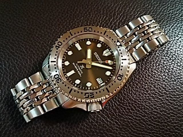 ヤフオク! - セイコー ブラックボーイ SEIKO SKX007 限定SBDC...