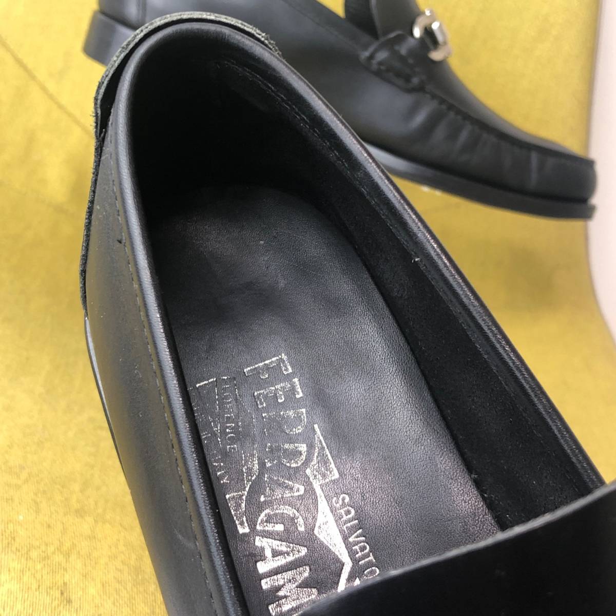 美品 Salvatore Ferragamo フェラガモ ガンチーニ ホースビット