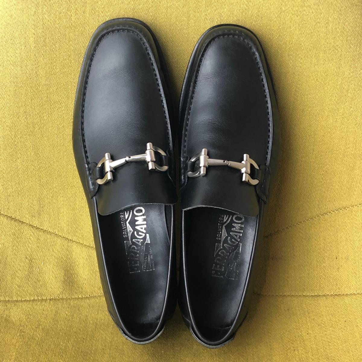 美品 Salvatore Ferragamo フェラガモ ガンチーニ ホースビット