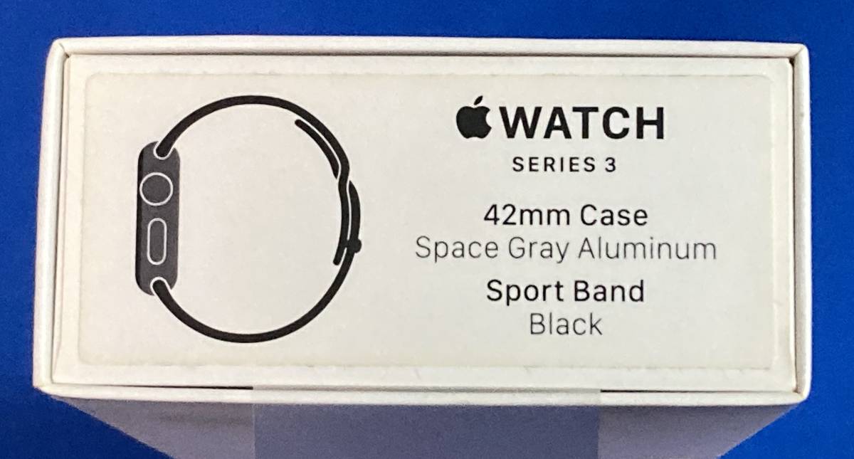 美品 アップルウォッチ Apple Watch Series 3 GPSモデル 42mm スペース