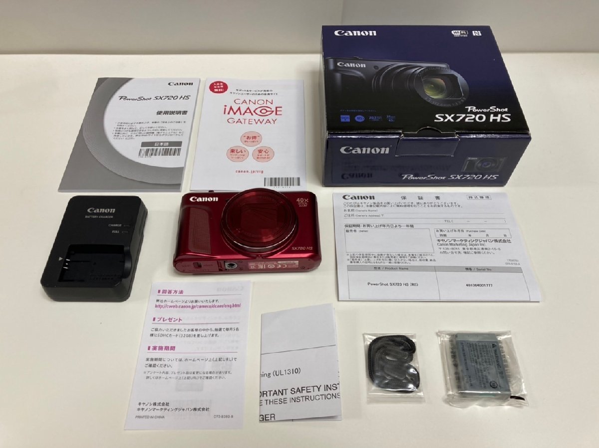 Canon PowerShot SX720HS 光学40倍 2030万画素 WI-FI 手振補正 動画
