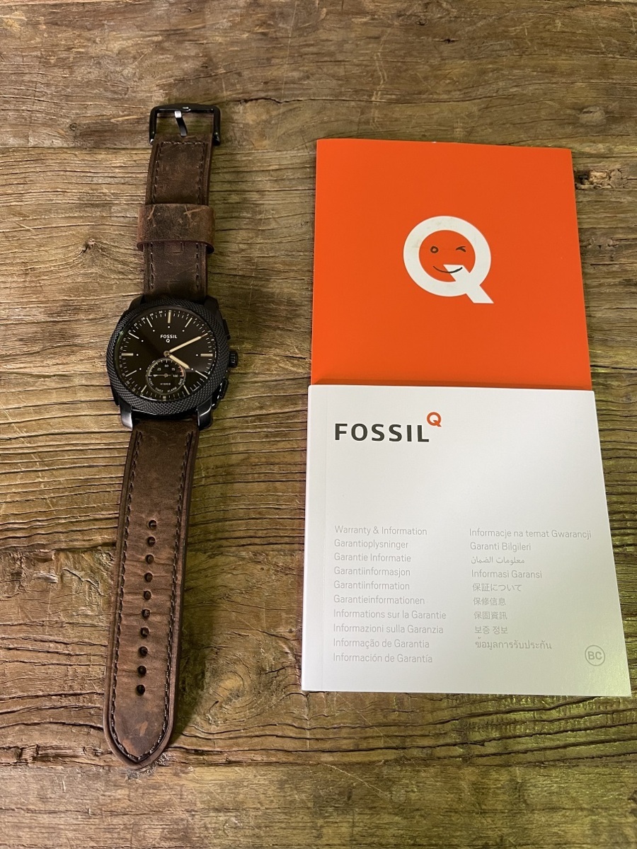 フォッシル 腕時計 ハイブリッドスマートウォッチ Q MACHINE FTW1163