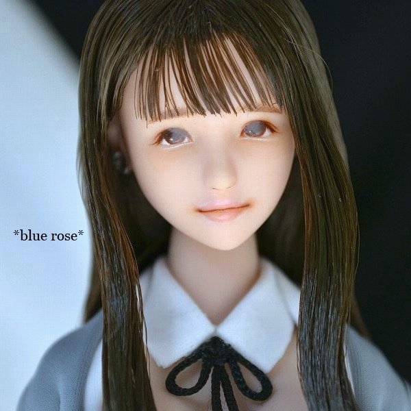 Yahoo!オークション - blue rose 1/6カスタムドールヘッド Yahoo!オークション - blue rose 1/6カスタムドールヘッド