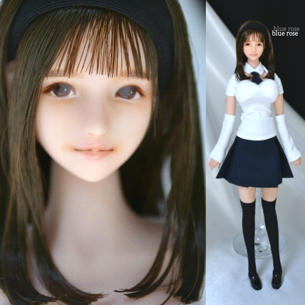 Yahoo!オークション - blue rose 1/6カスタムドールヘッド Yahoo!オークション - blue rose 1/6カスタムドールヘッド
