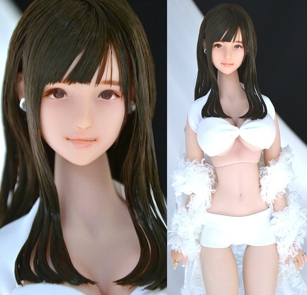 Yahoo!オークション - blue rose 1/6カスタムドールヘッド Yahoo!オークション - blue rose 1/6カスタムドールヘッド