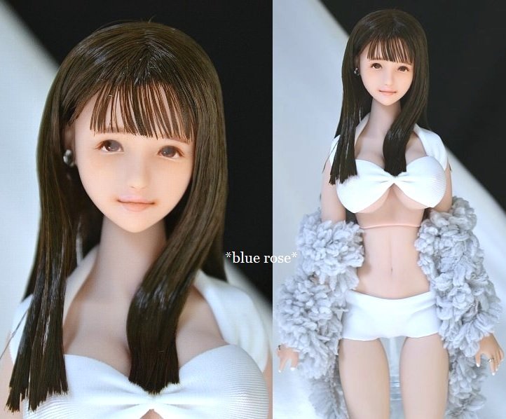 Yahoo!オークション - blue rose 1/6カスタムドールヘッド Yahoo!オークション - blue rose 1/6カスタムドールヘッド