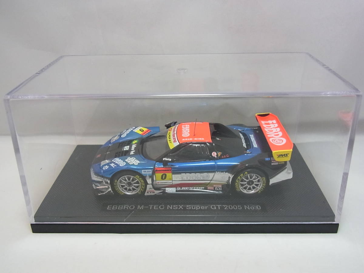 EBBRO エブロ 1/43 M-Tech NSX Super GT 2005 NO.0 ホンダ_画像4