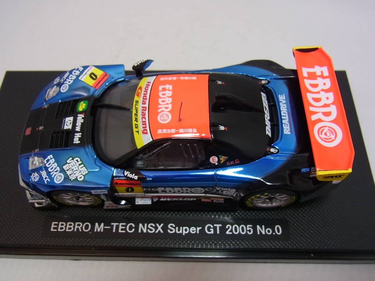 EBBRO エブロ 1/43 M-Tech NSX Super GT 2005 NO.0 ホンダ_画像9