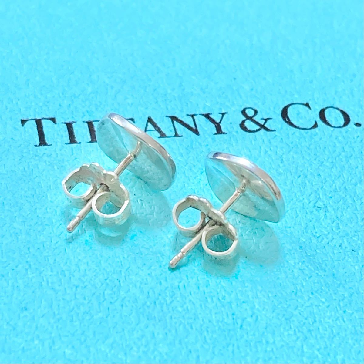 TIFFANY&Co. ティファニー ノーツ　ラウンド　ピアス NY Tiffany 廃盤　レア　シルバー