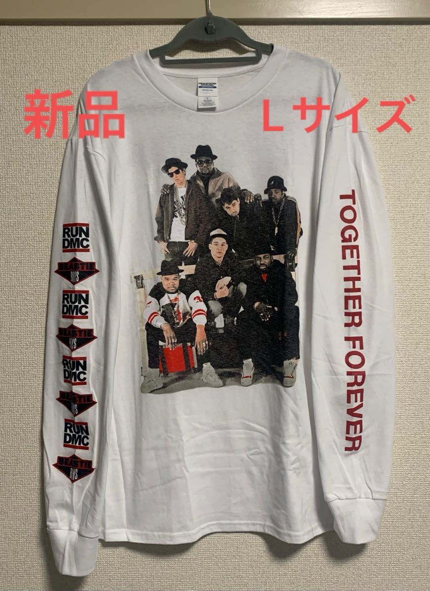 レア/新品 Run-D.M.C. × Beastie Boys ロンT Lサイズ ビースティーボーイズ コラボ