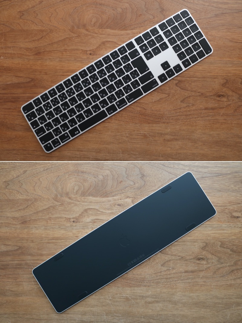 [新品同様] AppleシリコンMacモデル用Touch ID搭載 Magic Keyboard ブラック テンキー付き/JIS配列 Model A2520 MMMR3JA Black