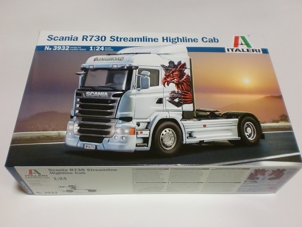 イタレリ 1/24 スキャニア スカニア R730 ストリームライン ハイライン キャブ トラック Scania Streamline Highline Cab ITALERI 3932