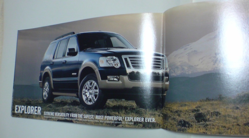 海外カタログ　FORD 2008　USA　CARS　CROSSOVER SUVS　英語_画像3