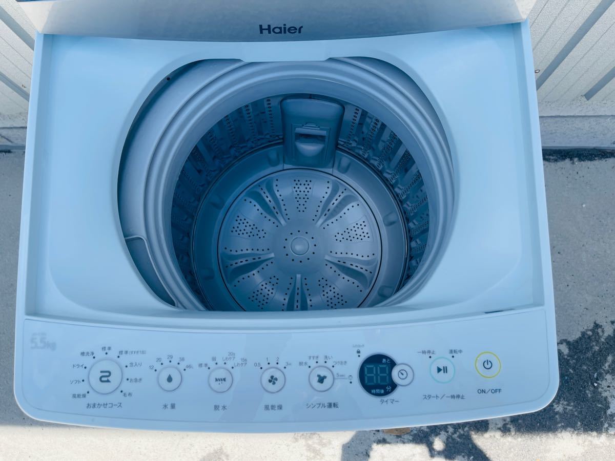 Haier 全自動洗濯機5.5kg 2