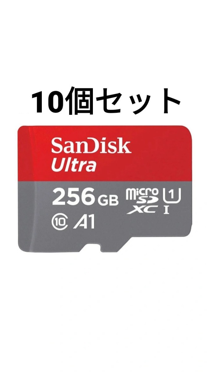 SanDisk microSDカード Ultra 256GB サンディスク マイクロSDカード 10