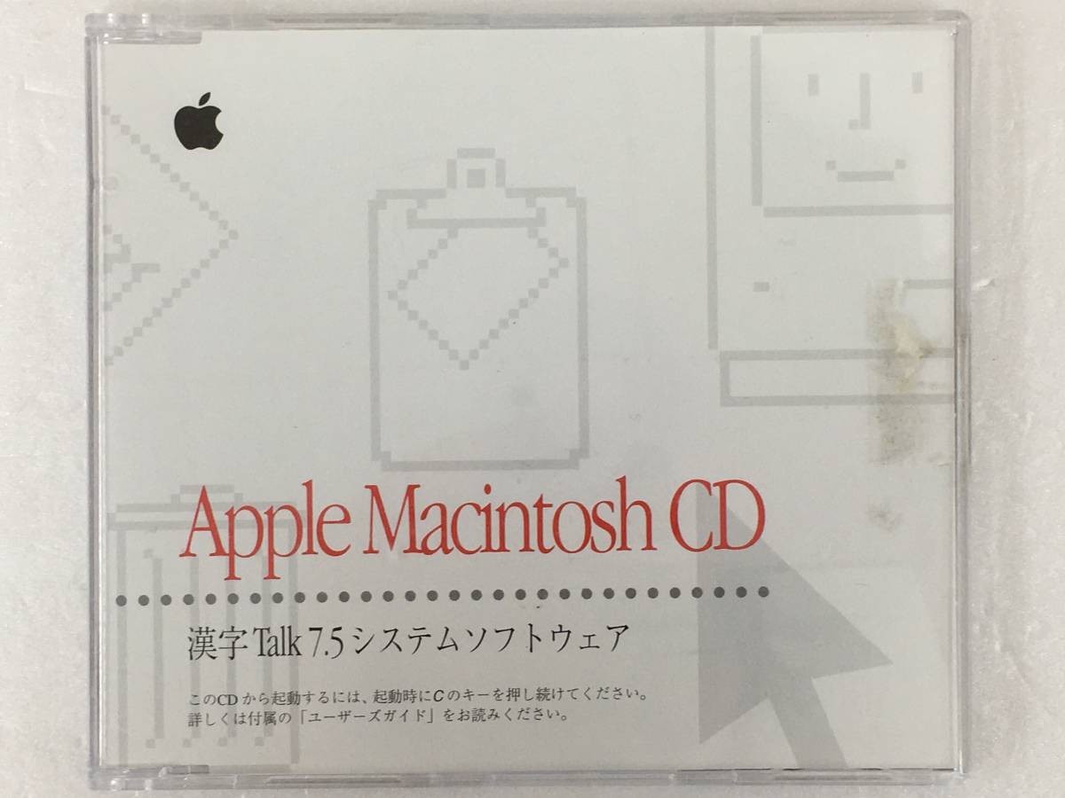 ●○B325 Apple Macintosh CD アップデート PowerBook 190＆5300 シリーズ 漢字Talk7.6 ○●_画像1