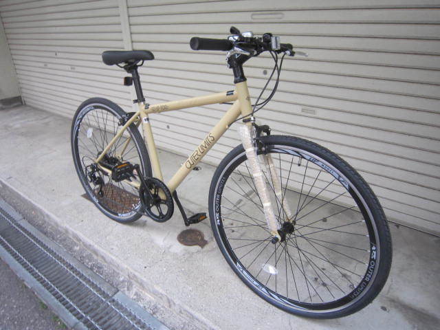  new goods outlet 6 step shifting gears 700C outer limi tsu6S sand beige 