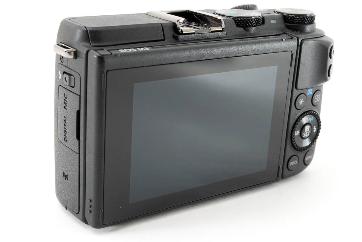 Canon EOS M3 Black ブラックボディ + 電子ビューファインダー EVF-DC1