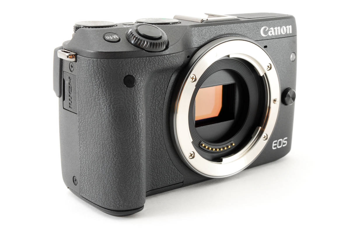 Canon EOS M3 Black ブラックボディ + 電子ビューファインダー EVF-DC1