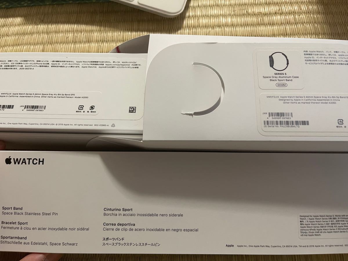 Apple Watch5 44mm GPSモデル バッテリー残量93% virtualofficesnyc.com