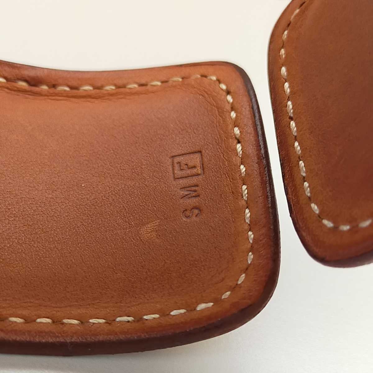 HERMES エルメス マルジェラ期 レザーバングル ブレスレット HERMES エルメス マルジェラ期 レザーバングル ブレスレット