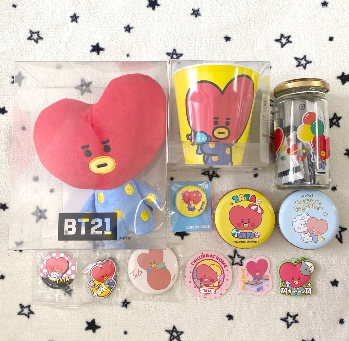 BTS BT21 TATA グッズ セット テテ テヒョン V|PayPayフリマ