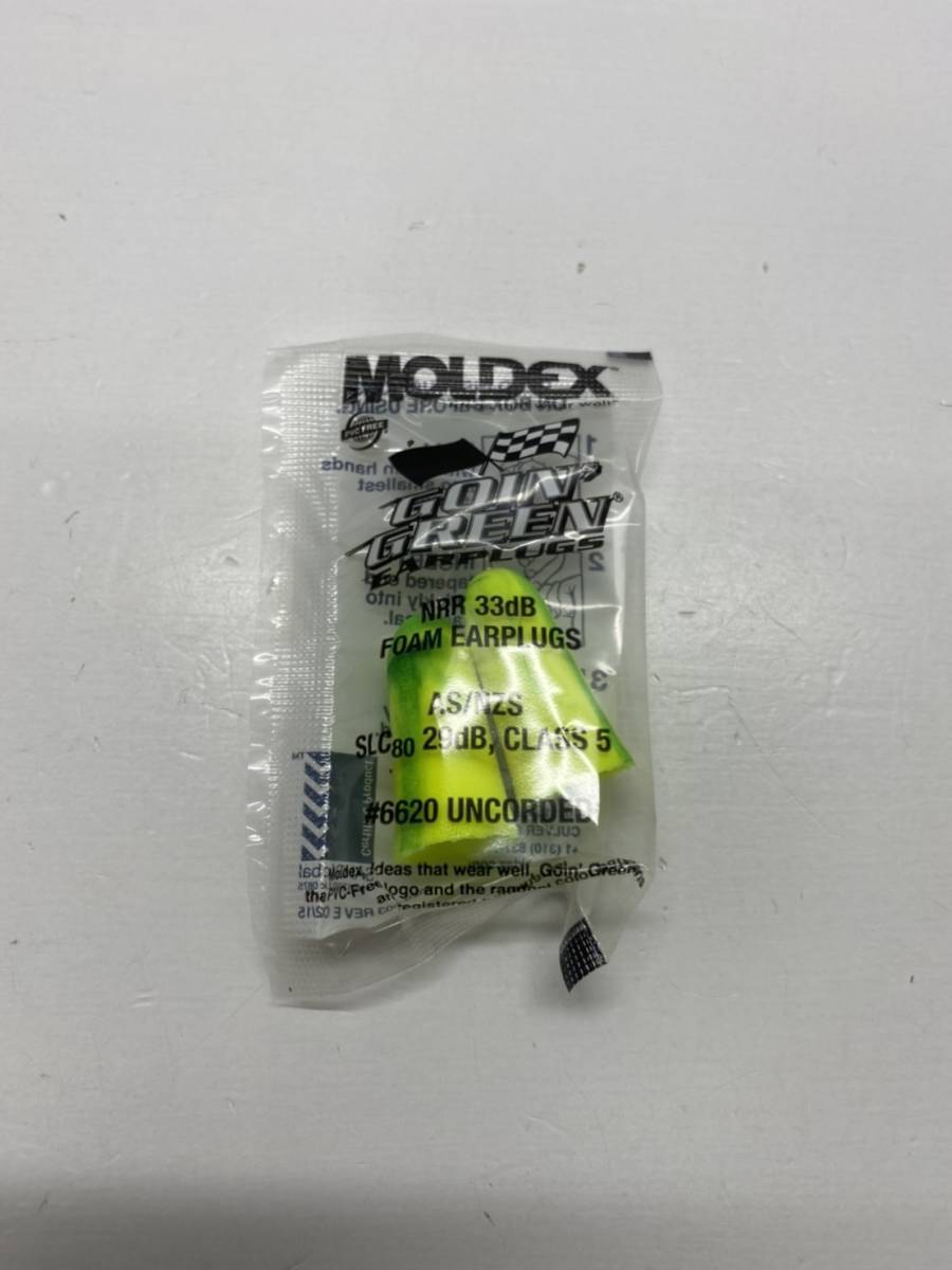 MOLDEX モルデックス 耳栓 ゴーイングリーン 6620 200ペア