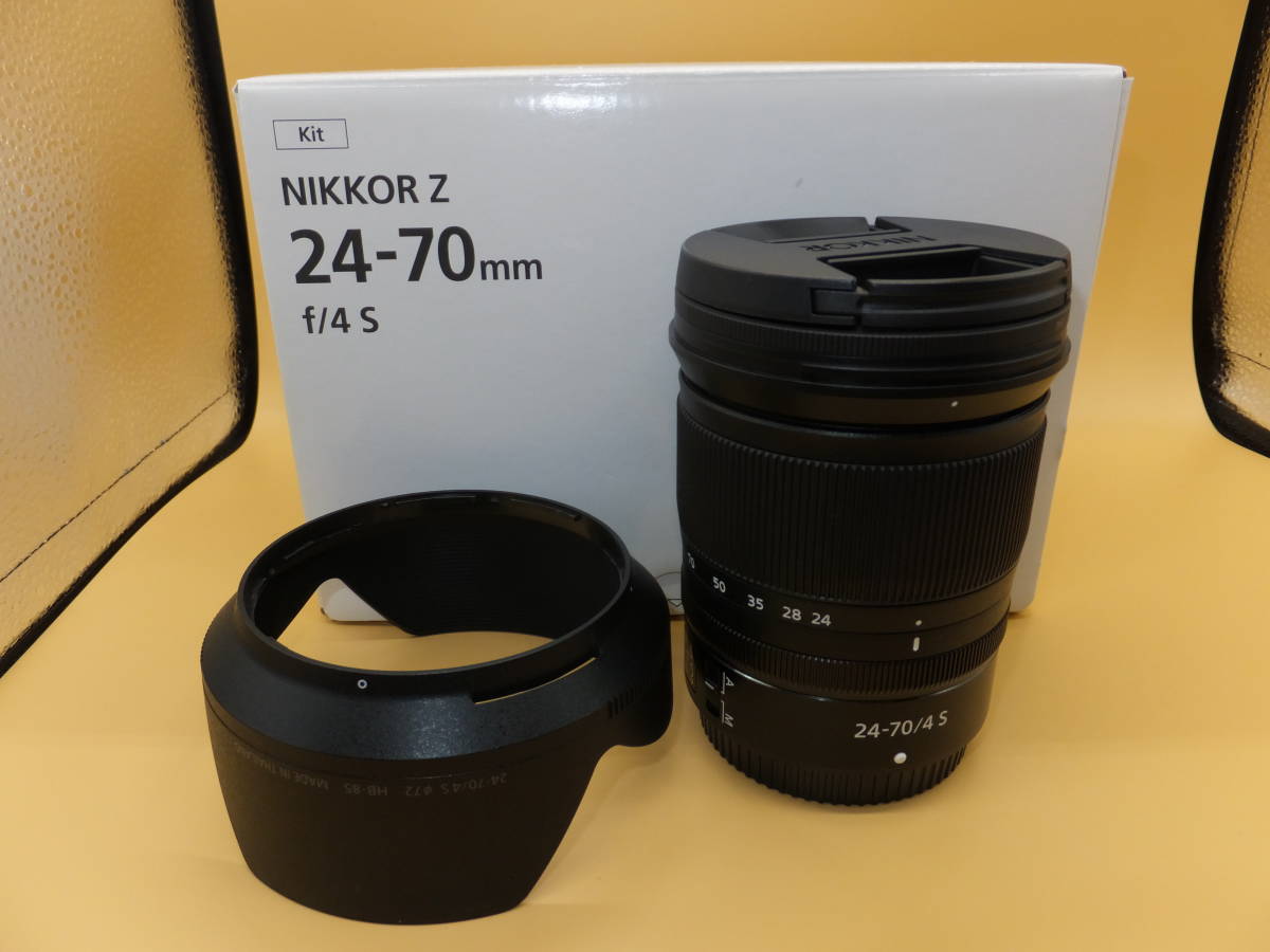  Nikon (ニコン) NIKKOR Z 24-70mm F4 S 中古美品_出品物全体。