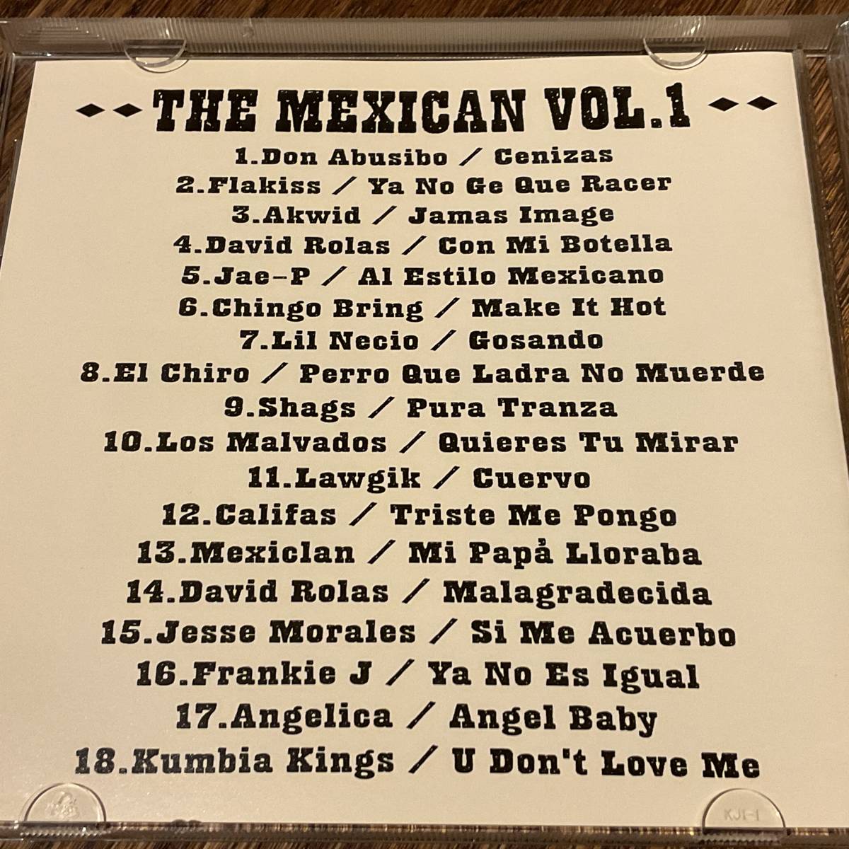 【DJ DON GRANDE a.k.a. DJ MOTO】THE MEXICAN vol.1