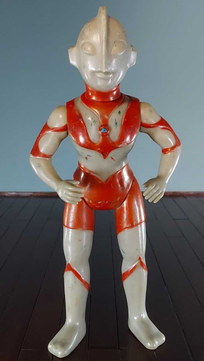 ヤフオク! - 【希少品】ウルトラマン 当時物 マルサン ソフビ 円谷プロ...