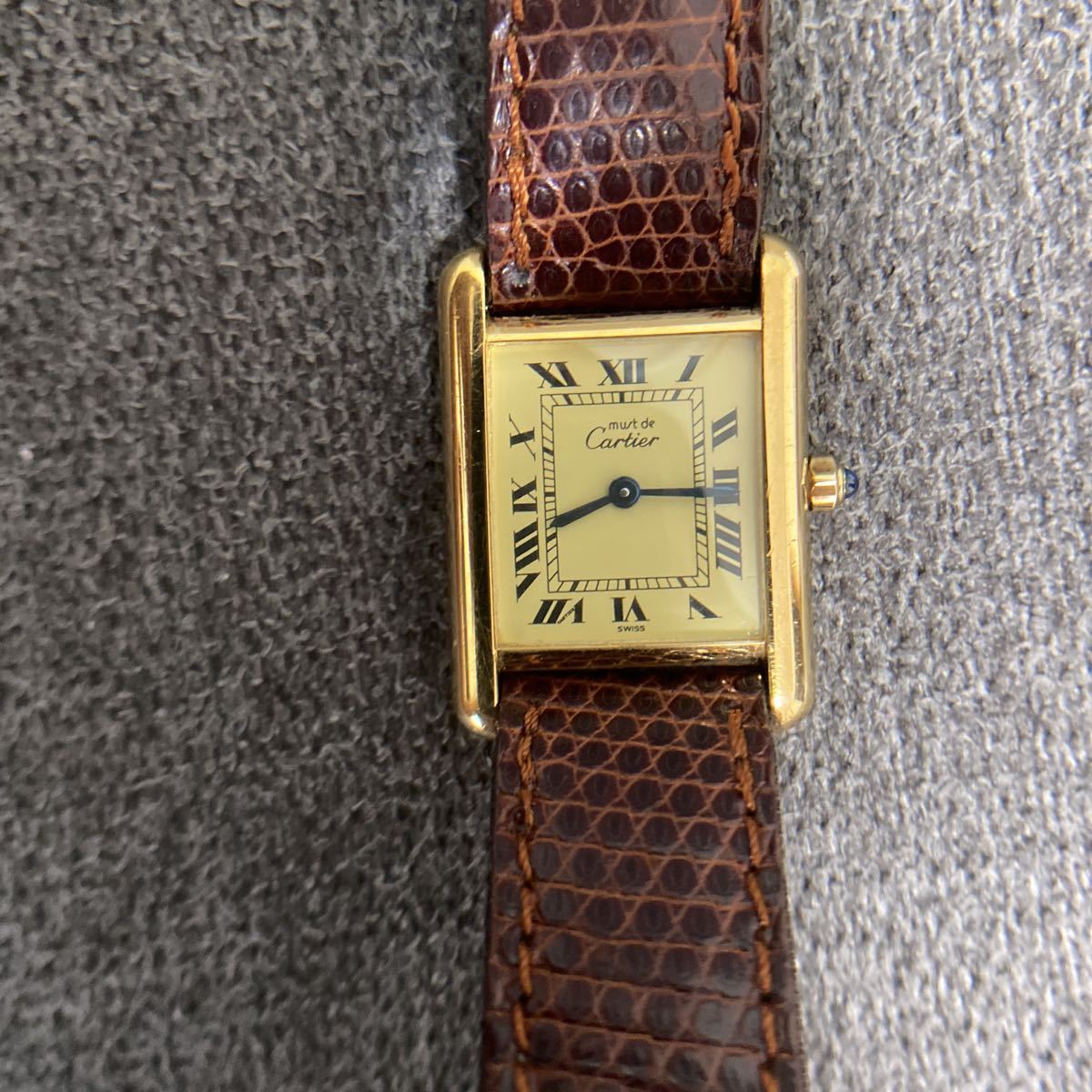 Cartier カルティエ カルチェ クォーツ クオーツ マストタンク 925