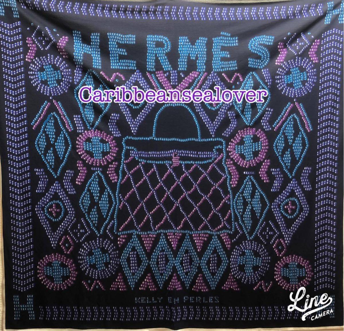 お気にいる】 シルクジャージー カレ90 スカーフ 大判 エルメス HERMES