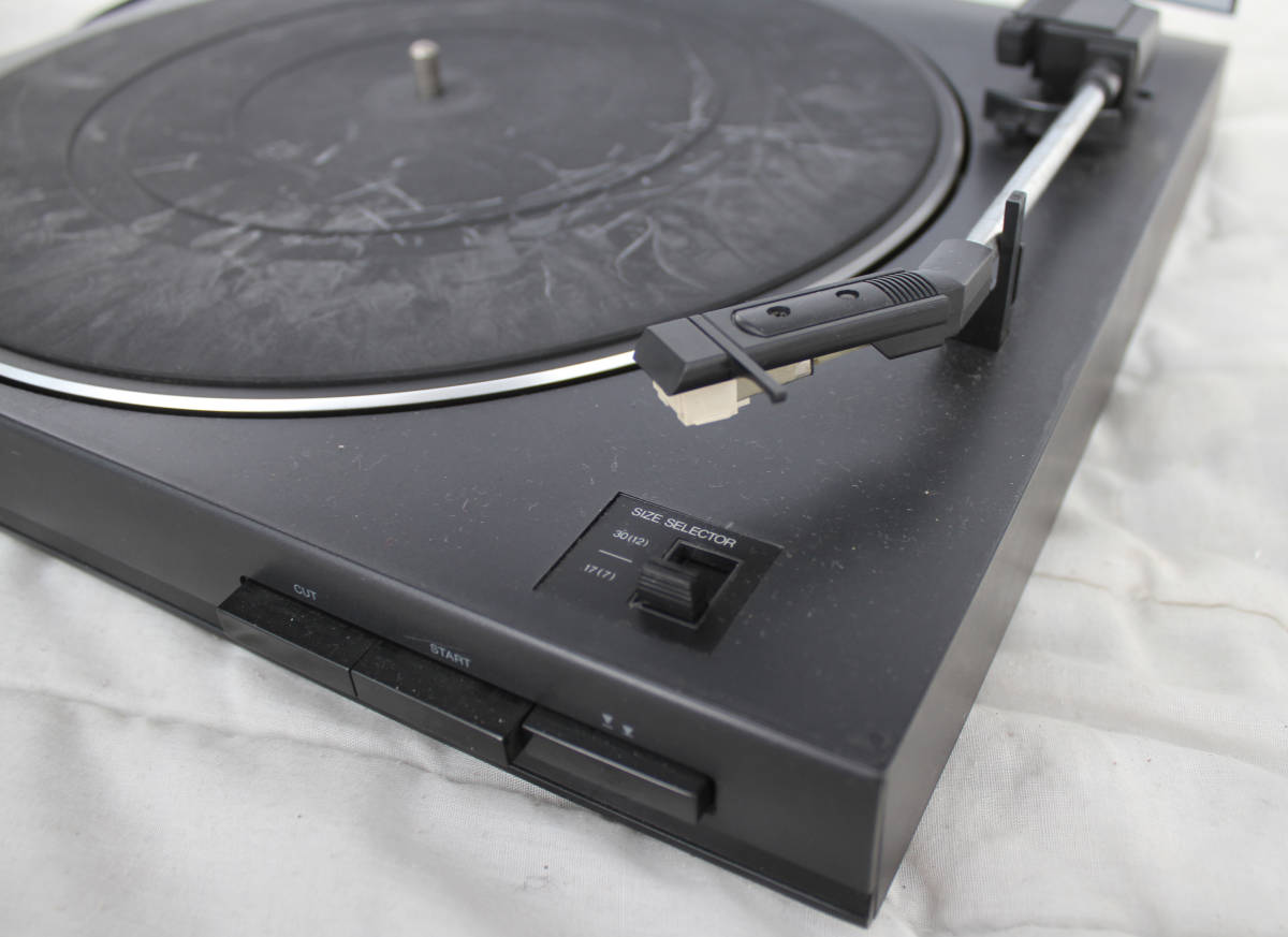 AIWA Aiwa stereo record player turntable PX-E800 electrification NG junk 1998 year made 