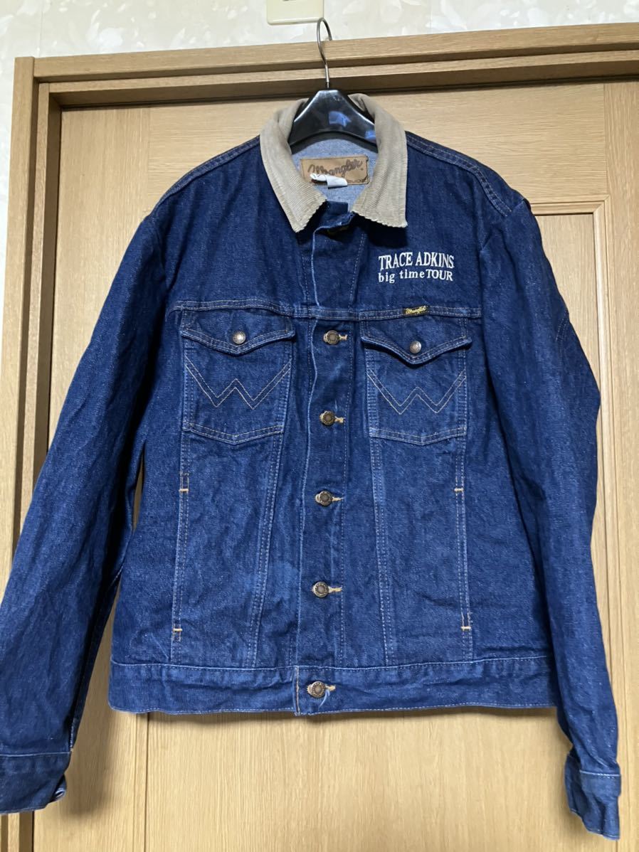 売れ筋がひ！ メ3225 ビンテージ ラングラー Wrangler デニムGジャン