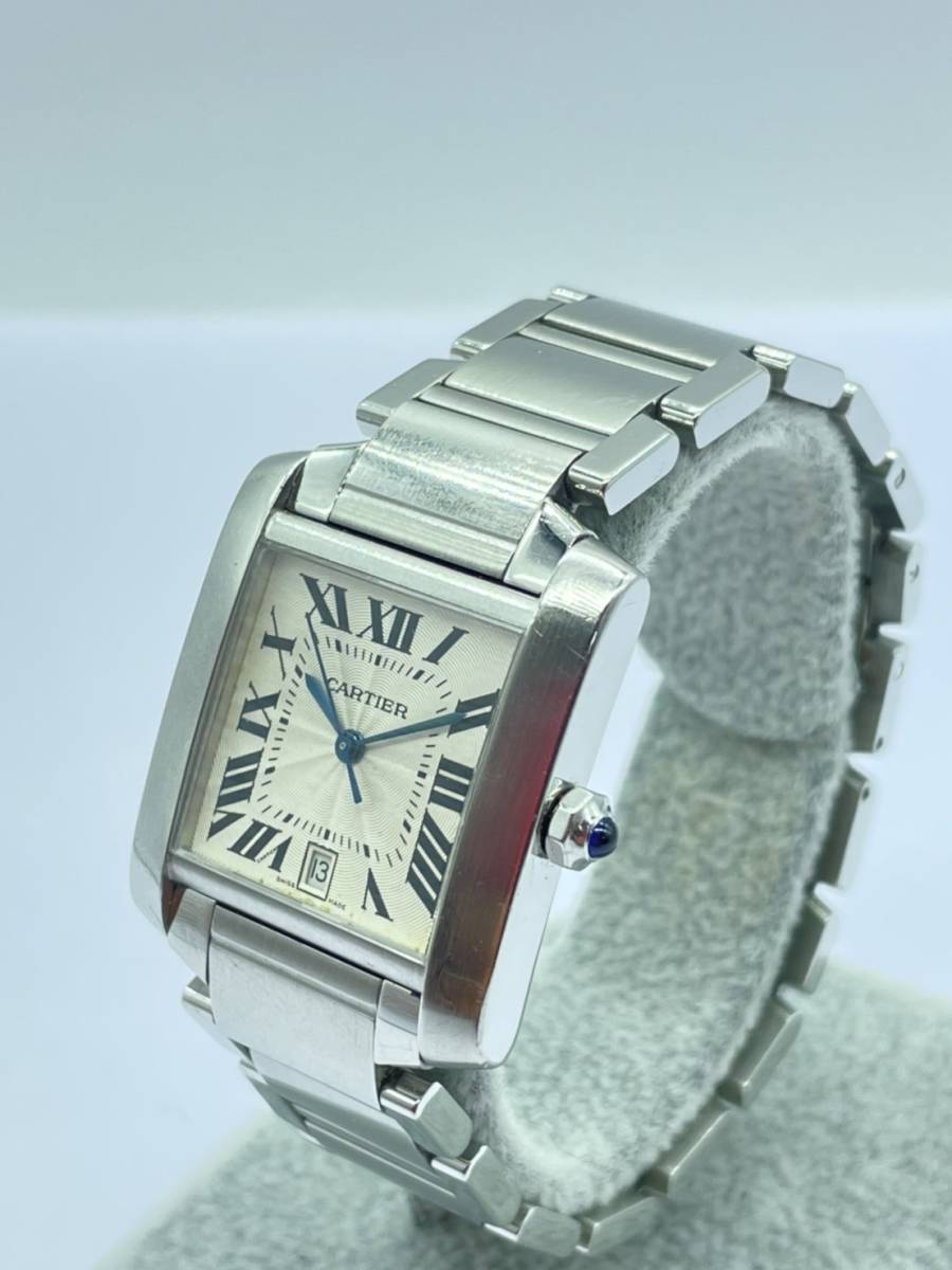 現状品 CARTIER カルティエ タンクフランセーズ LM SS 腕時計