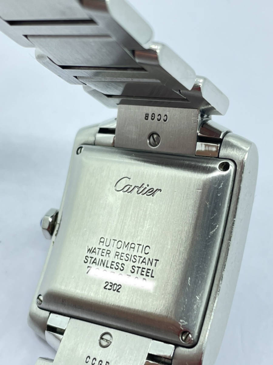 現状品 CARTIER カルティエ タンクフランセーズ LM SS 腕時計